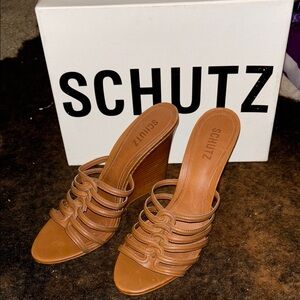 Schutz Octavia Calf Leather Sandals